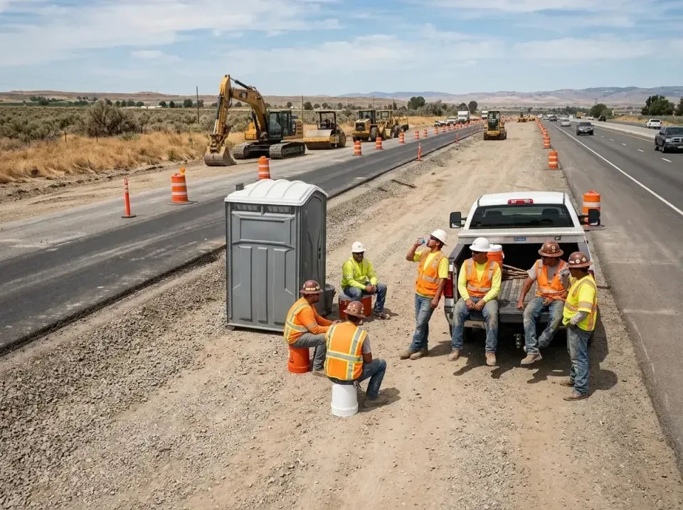 highway-road-construction-crew-007 — frequently asked questions, Porta Potty and Restroom Rentals in Bristol, WI